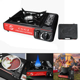 Maxbell Portable Gas Stove Windproof Single Burner for Outdoor Cooking Hiking Picnic