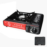 Maxbell Portable Gas Stove Windproof Single Burner for Outdoor Cooking Hiking Picnic