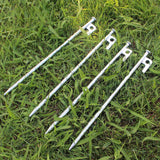 Maxbell 10 x Ground Stakes Tent Spikes Steel Heavy Duty for Canopy Outdoor Camping