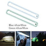 Maxbell Inflatable LED Camping Light Outdoor Light Lamp USB Rechargeable Blue 65cm