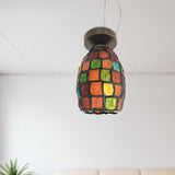 Maxbell Art Decor Mosaic Pendant Light Bar Lamp Room LED Ceiling Lights Lighting