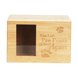 Maxbell Pet Urn for Dogs Cats Ashes Remembrance Pet Memorial Keepsake Wood Box B