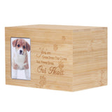 Maxbell Pet Urn for Dogs Cats Ashes Remembrance Pet Memorial Keepsake Wood Box A