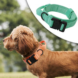 Maxbell Nylon Dog Collar Training Collar for Puppy Small Medium Large Dogs L Green