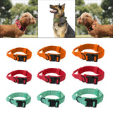 Maxbell Nylon Dog Collar Training Collar for Puppy Small Medium Large Dogs M Orange