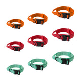 Maxbell Nylon Dog Collar Training Collar for Puppy Small Medium Large Dogs M Orange