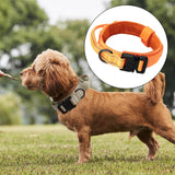 Maxbell Nylon Dog Collar Training Collar for Puppy Small Medium Large Dogs XL Orange