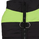 Maxbell Pet Dog Clothes Vest Jacket Warm Puppy Waterproof Winter Padded Coat Green XXL