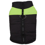 Maxbell Pet Dog Clothes Vest Jacket Warm Puppy Waterproof Winter Padded Coat Green XXL