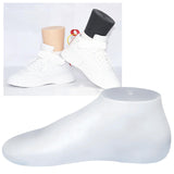 Maxbell Shoes Mold Socks Mold Display Mannequin Foot Model Tools Shop Feet Manikin Boat Socks white