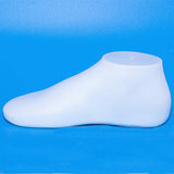 Maxbell Shoes Mold Socks Mold Display Mannequin Foot Model Tools Shop Feet Manikin Boat Socks white