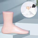 Maxbell Shoes Mold Socks Mold Display Mannequin Foot Model Tools Shop Feet Manikin Skin Color