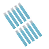 Maxbell 10 Count 10ml Plastic Essential Oil Roller Bottles Roll On  Blue