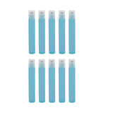 Maxbell 10 Count 10ml Plastic Essential Oil Roller Bottles Roll On  Blue