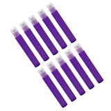 Maxbell 10 Count 10ml Plastic Essential Oil Roller Bottles Roll On  Purple