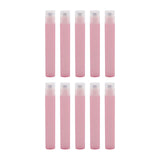 Maxbell 10 Count 10ml Plastic Essential Oil Roller Bottles Roll On  Pink