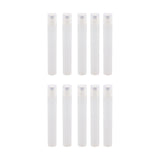 Maxbell 10 Count 10ml Plastic Essential Oil Roller Bottles Roll On  White