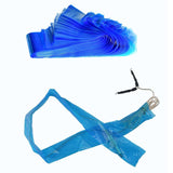 Maxbell 100x Dustproof Tattoo Clip Cord Sleeves Plastic Tattoo Accessories Blue