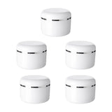 Maxbell 5 Pieces 100ml Empty Cosmetic Pots Essential Oils Homemade Storage Pot