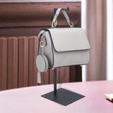 Maxbell Handbag Display Rack Shoulder Bags Purse Stand Multi Purpose for Countertop Black