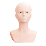 Maxbell Mannequin Head for Displaying Scarves Headbands Hair Styling Show Jewelry without Makeup