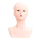 Maxbell Mannequin Head for Displaying Scarves Headbands Hair Styling Show Jewelry with Makeup