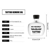 Maxbell Tattoos Removal Oil Painless Safe Moisturize Remover Liquid for Skin Marking