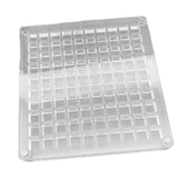 Maxbell Nail Rhinestones Storage Box Jewelry Container for Nails Art Rings 100 Grids