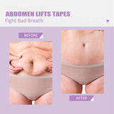 Maxbell Abdomen Lifting Pad Belly Tape Anti Wrinkle Remover Skin Care Easy to Use
