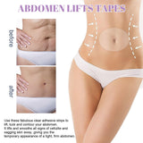Maxbell Abdomen Lifting Pad Belly Tape Anti Wrinkle Remover Skin Care Easy to Use