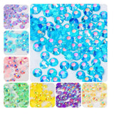 Maxbell 3500Pcs Nail Art Rhinestones Flat Bottom for Nail Art Body Art Phone Cases Dark Color