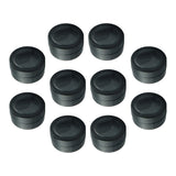 Maxbell Set of 10 Clear Lid 2 Gram Plastic Cosmetic Sample Empty Container Black