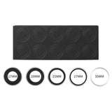 Maxbell 100Pcs Coin Capsules with Adjustable Foam Gasket Coin Protect Organizer Box