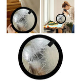 Maxbell Collapsible 30cm Photo Reflector Light Diffuser 2 in 1 White and Silver