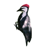 Maxbell Simulation Woodpecker Bird Artificial Gift for Outdoor Yard Decorative