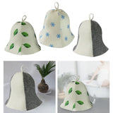 Maxbell 1Pcs Sauna Hat Polyester Head Protection Hair Supply Portable for Shower A