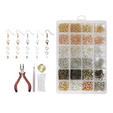 Maxbell 3353x Earring Hooks Set Jewellery Making Repair Tools Starter Supplies