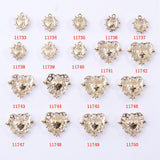 Maxbell 18 Pieces Alloy Charms Pendants Charms Craft for Jewelry Making Bracelet