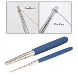 Maxbell 2x Wire Wrapping Mandrels Wire Working 5 Sizes Stepped Jewelry Making Tool