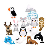 Maxbell Polar Animals Sewing Kit Make Your Own Winter Polar Animals for Kids Fun DIY