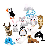 Maxbell Polar Animals Sewing Kit Make Your Own Winter Polar Animals for Kids Fun DIY