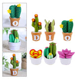 Maxbell Creative DIY Felt Succulent Plant Art Craft Kit Kids Toy for Home Christmas