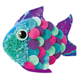 Maxbell Creative Plush Craft Pillow DIY Kits Fabric by Number for Gift Fish