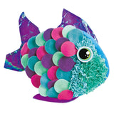 Maxbell Creative Plush Craft Pillow DIY Kits Fabric by Number for Gift Fish