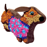 Maxbell Creative Plush Craft Pillow DIY Kits Fabric by Number for Gift Dachshund