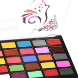 Maxbell 30 Colors Face Body Painting Palette with Brushes for Kids Holiday Makeup