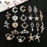 Maxbell 22 Pieces Rhinestones Charms Pendants Crystal Dangles for Jewelry Making