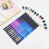 Maxbell 12Pcs Constellation Gel Pen Art Cute Drawing 0.5mm Stationery Supply