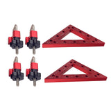 Maxbell 2 Pieces Right Angle Clamps Woodworking for Picture Frame Furniture Drawers