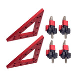 Maxbell 2 Pieces Right Angle Clamps Woodworking for Picture Frame Furniture Drawers